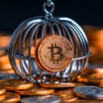 385 Financial freedom, open cage with coins, 8K, Style By iDea24Club